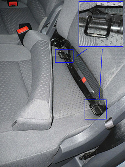 Citroen c4 2008 clearance isofix